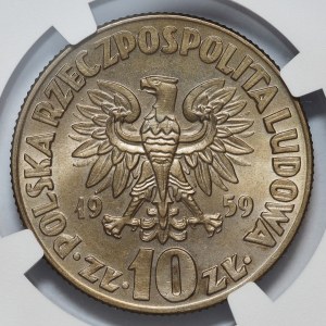 10 gold 1959, Nicolaus Copernicus