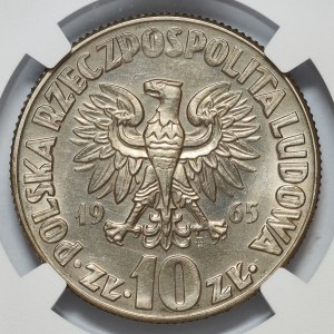 10 gold 1965, Nicolaus Copernicus