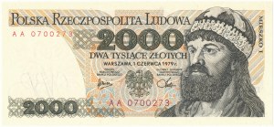 2000 Gold 1979, Mieszko I, AA 0700273