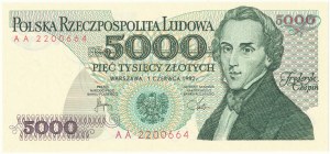 5000 Gold 1982, Frederic Chopin, AA 2200664