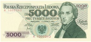 5000 Gold 1982, Frederic Chopin, A 1000262