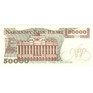 50000 złotych 1989, Stanisław Staszic, seria AC