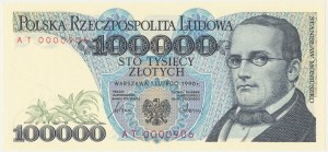100000 PLN 1990, Stanislaw Moniuszko, AT 0000906