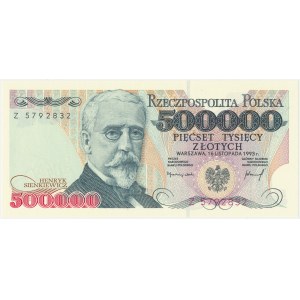 500000 złotych 1993, Henryk Sienkiewicz, seria Z