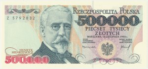 500000 gold 1993, Henryk Sienkiewicz, Z series
