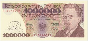 1000000 złotych 1991, Władysław Reymont, seria E