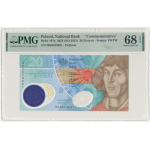 20 złotych 2022, Mikołaj Kopernik, MK 19021