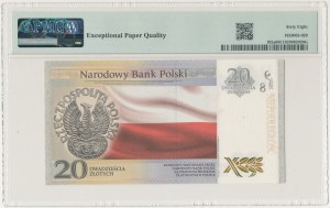 20 złotych 2018, 100-lecie odzyskania Niepodległości, Józef Piłsudski