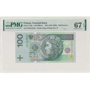 100 złotych 1994, Władysław Jagiełło, IS 4519446