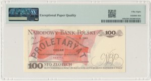 100 zloty 1976, Ludwik Waryński, AD series