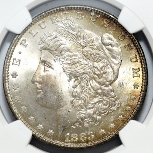 USA, $1 1883, Morgan, Philadelphia