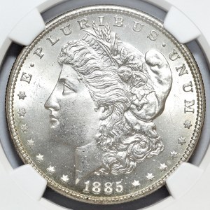 USA, $1 1885, Morgan, Philadelphia