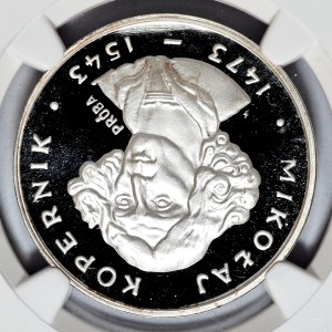 100 złotych 1973, Mikołaj Kopernik, PRÓBA, odwrotka