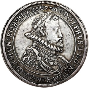 Austria, Rudolf II, 2 thalers 1607, Hall