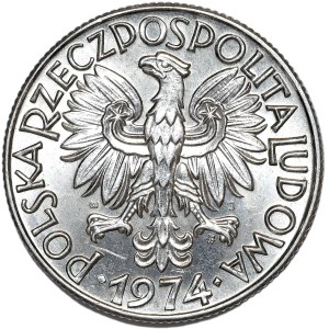 5 złotych 1974, Rybak, trawka