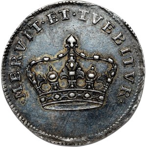 August III Sas, żeton koronacyjny 1734