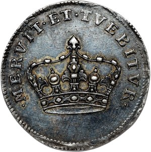 Augustus III Sas, coronation token 1734