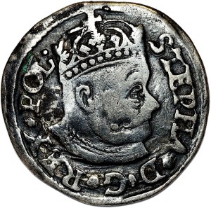 Stefan Batory, trojak 1580, Olkusz