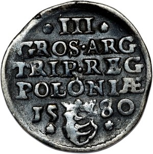 Stefan Batory, trojak 1580, Olkusz