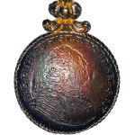 Łyżeczka srebrna z 1/6 talara 1763 Augusta III