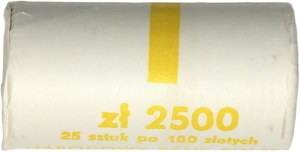 Bank roll, 100 zloty 1988, Jadwiga, 25 pieces
