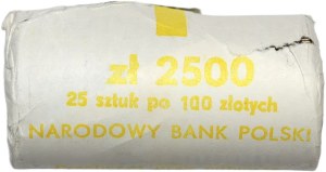 Bank roll, 100 zloty 1988, Greater Poland Uprising, 25 pieces