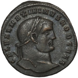 Cesarstwo Rzymskie, Sewer II jako Cezar 305-306, follis, Heraklea