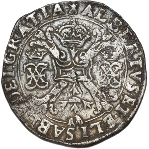 Niderlandy hiszpańskie, Albert i Elżbieta (1598-1621), patagon bez daty, Antwerpia
