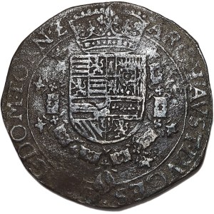 Niderlandy hiszpańskie, Albert i Elżbieta (1598-1621), patagon bez daty, Antwerpia
