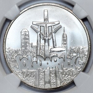 100000 złotych 1990, Solidarność, typ A