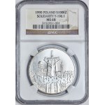 100000 złotych 1990, Solidarność, typ A
