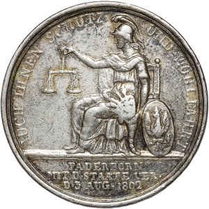Germany, Paderborn-stadt, Paderborn-stadt medal 1803