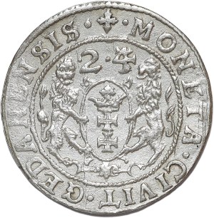 Sigismund III Vasa, ort 1624, Gdańsk