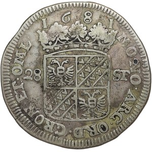 Niderlandy, prowincja Groningen, 28 stuberów 1681