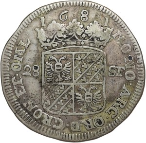 Netherlands, province of Groningen, 28 stubers 1681