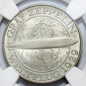 Germany, Weimar Republic, 3 marks 1930 D, Munich