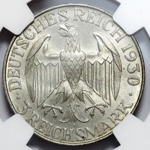 Germany, Weimar Republic, 3 marks 1930 D, Munich