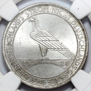 Germany, Weimar Republic, 3 Marks 1930 A, Recapture of the Rhineland, Berlin