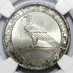 Germany, Weimar Republic, 3 marks 1930 D, Recapture of the Rhineland, Munich
