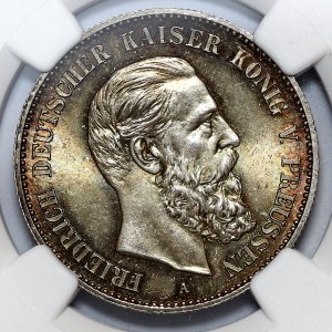Germany, Prussia, Frederick III, 2 marks 1888 A, Berlin