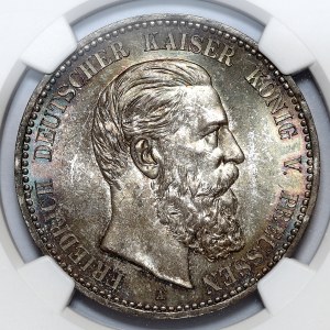 Germany, Prussia, Frederick III, 5 marks 1888 A, Berlin