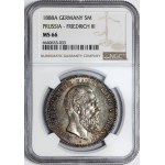 Niemcy, Prusy, Fryderyk III, 5 marek 1888 A, Berlin