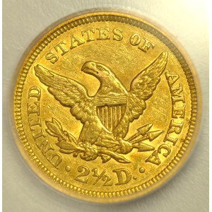 USA, 2 1/2 dolara 1850