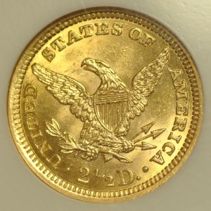 USA, $2 1/2 1896