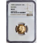 Niemcy, Bawaria, Otto, 10 marek 1909 D, Monachium