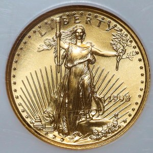 USA, 5 dolarów 1998