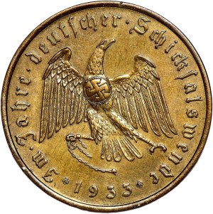 Germany, Adolf Hitler 1933 Medal, Assumption of power in Germany, original box