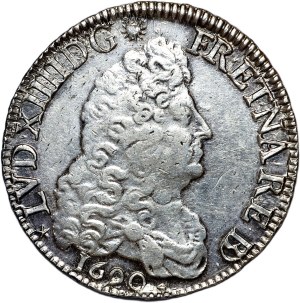 France, Louis XIV, ecu 1690, Pau