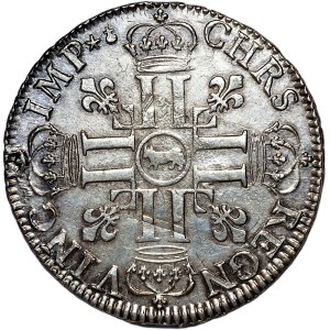 Francja, Ludwik XIV, ecu 1690, Pau