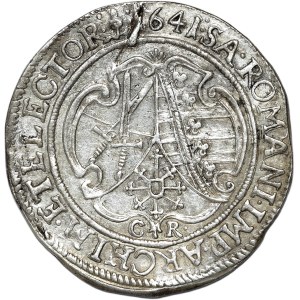 Niemcy, Saksonia, Jan Jerzy, 1/4 talara 1641